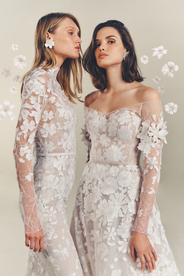 10 of the Newest Trends from the SS24 Bridal Fashion Week