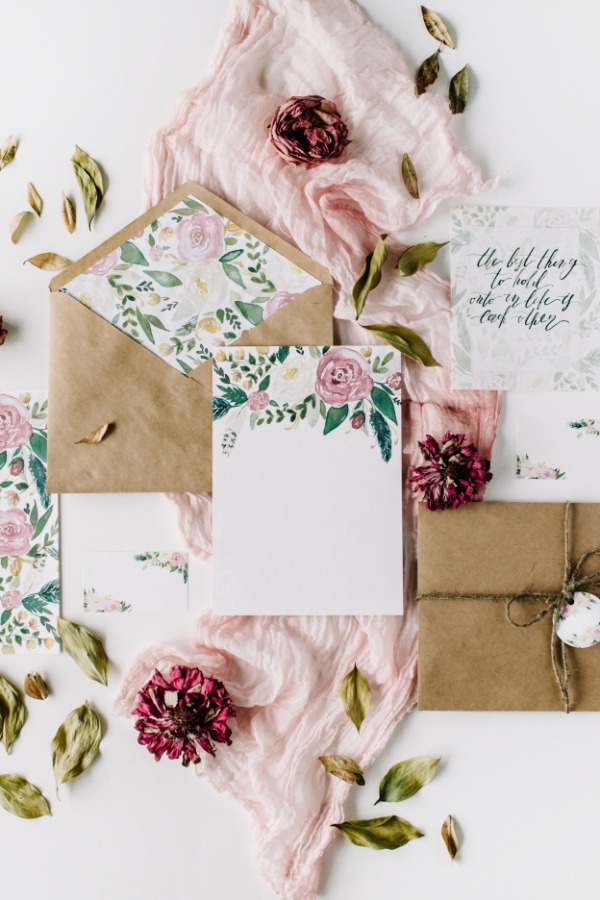 Destination-inspired Stationery for your wedding travels abroad